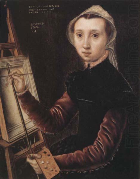 Catharina Van Hemessen Self-Portrait china oil painting image